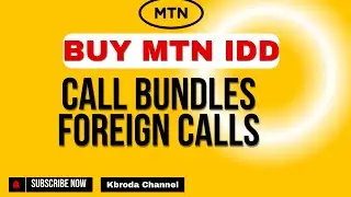 MTN (IDD) International Call Bundle Code And Guide For The USA,  India, Canada And China