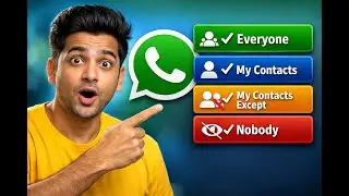 WhatsApp DP Hide Kaise Kare | WhatsApp DP Privacy Settings Explained (4 Options)