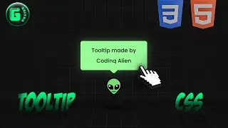 How to make Tooltip using CSS Only in less than 2 Minutes !