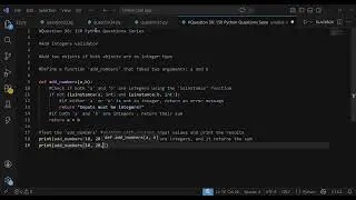 Validate Integer Input in Python – Add & Check Numbers