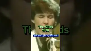 'The Skids '-The Saints Are Coming' #punk rock #iconicsong #music #shortsvideo