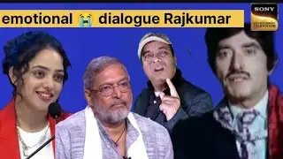raajkumar old movie dialogue / emotional dialogue / Indian Idol Season13 #rajkumar #dialogue #viral