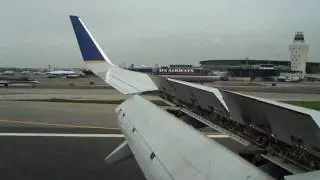 Landing at New York's LaGuardia Airport (LGA/KLGA) 2009-06