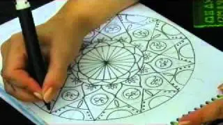 mandala Geométrica de 6/12 divisões