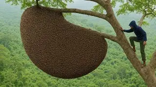 Extreme Jungle Secrets: Catching Giant Honey Bees with Ancient Forest Skills