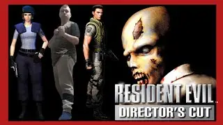 Resident Evil Director's Cut Continuing Playthrough   | PS4 LIVE & Face-Cam
