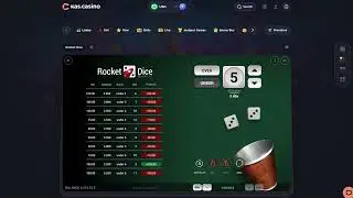 At spille h&oslash;j risiko i Rocket Dice med en h&oslash;j gevinst p&aring; $1.000