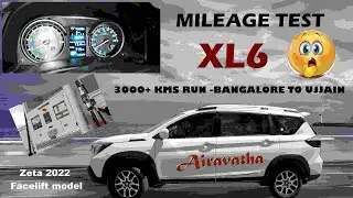 XL6  | Facelift model 2022 | MILEAGE TEST | UNBELIEVABLE😳 | 3000+ KMS RUN