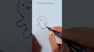 cute baby drawing😆 #shorts #satisfying