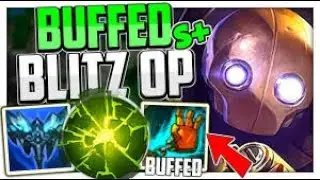 Blitz Crank Support But...  Went Full AP To 1 Shot Everyone!
