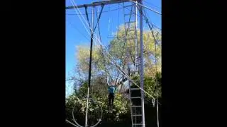 Sasha on Bungees
