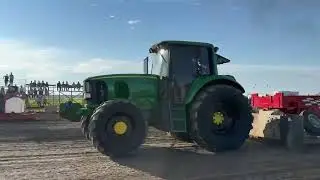 Modified Farm Tractor Pulling at Calixa-Lavallee Tractor Pull 2024 (Video By Felix Provost)