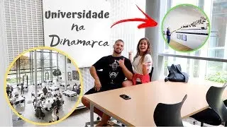 CONHECENDO MINHA UNIVERSIDADE NA DINAMARCA + TOUR!!