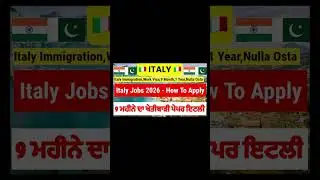How to Apply for Italy Agriculture Work Permit 2026 | Seasonal & Non-Seasonal Visa Guide for India