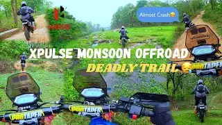 Hero Xpulse Monsoon Enduro Offroad Deadly Trails😪