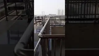 Rapid Metro entering Phase 2 station Gurgaon Metro