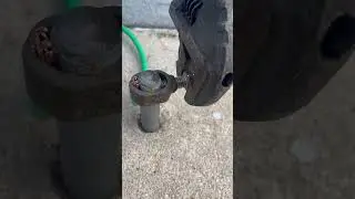 Grounding clamp installation