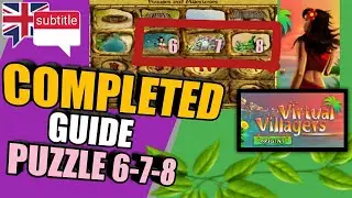 VIRTUAL VILLAGERS ORIGINS | Completed Guide PUZZLE 6, 7, 8 | By LordPv - PART 2