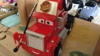 Disney Pixar Cars Pit Crew Member Mack Diecast!