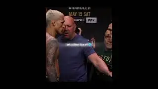 ufc coldest face off #ufc #mma #boxing #shortfeed #faceoff