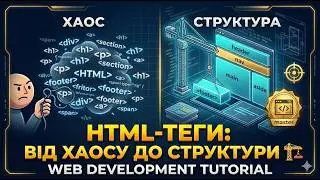 [UKR-2] - HTML-теги для початківців: Від хаосу символів до структури сайту