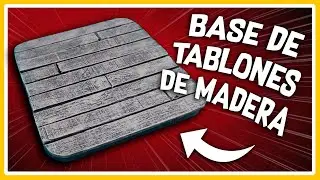 Como crear SUELO DE MADERA para tus DIORAMAS 🪵 | Tutorial