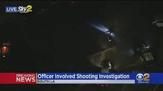 Breaking News: Officer involved shooting in South LA
