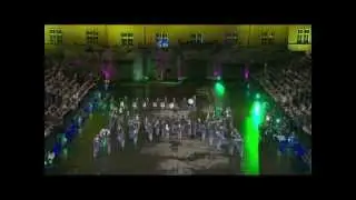 Rekrutenspiel 16-1 am Basel Tattoo 2009