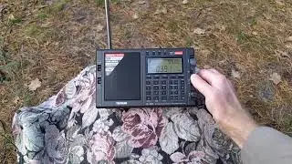 Tecsun PL-990, сравнение приема ДВ на телескоп и магнитную антенну.