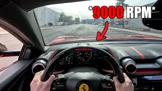 Ferrari 812 Superfast *F1 EXHAUST* POV Drive
