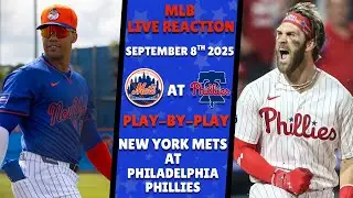 Mets vs Phillies ⚾ Live Reaction & Play-by-Play!