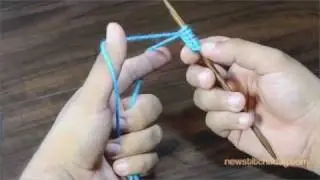 How to Knit The Twisted German Cast On