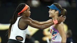 Coco Gauff VS Emma Radacanu - 2023 Australian Open - BBC Radio 5 Live commentary