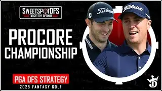 Procore Championship | SweetSpotDFS | PGA DFS Strategy