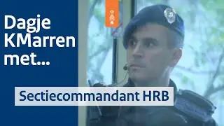 Dagje KMarren met Omar: sectiecommandant HRB
