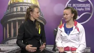 Вера Душевина & Barbora Krejсikova  St. Petersburg Ladies Trophy 12.02.16