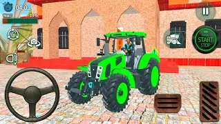 US Tractor Driving Simulator 3D - Cargo And Farming Tractor Driving Game - Android Gameplay 