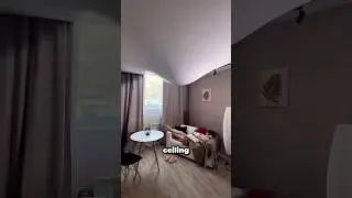 Water leak turned into a perfect ceiling repair #shortvideo