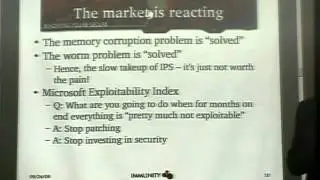 Owasp5055 - Dave Aitel - Memory Corruption And Buffer Overflows