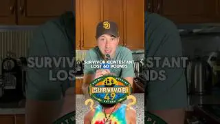 This Survivor Contestant Lost 60lbs in a Season....