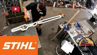 Как заменить погнутую трубку привода на бензопиле #Stihl