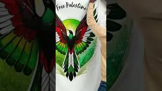Introducing the Palestine Sunbird Collection #art #design #charity #donate #palestine #ceasefire