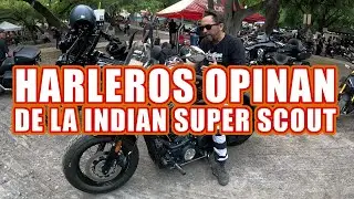 HARLEROS OPINAN DE LA INDIAN SUPER SCOUT