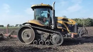 CAT Challenger MT765C + Väderstad Cultus 420 (Motorsound)