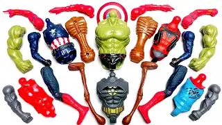 MARVEL SUPERHERO TOYS SIREN HEAD HULK SMASH BATMAN CAPTAIN AMERICA SPIDERMAN AVENGERS ASSEMBLE TOYS