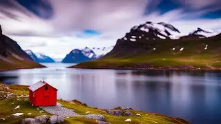 Cinematic Noruega 4K bellos paisajes naturales