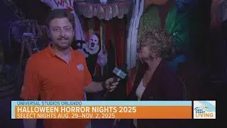 David Gets a Sneak Peek at Halloween Horror Nights 2025
