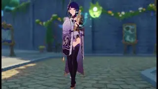 a friend playing genshin impact lyre