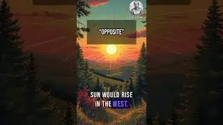 What If the Earth Rotated Backwards? 🌍⏪