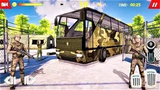Army Bus Transport Duty / Army Officers Pickup & Drop / Android Gameplay - HD